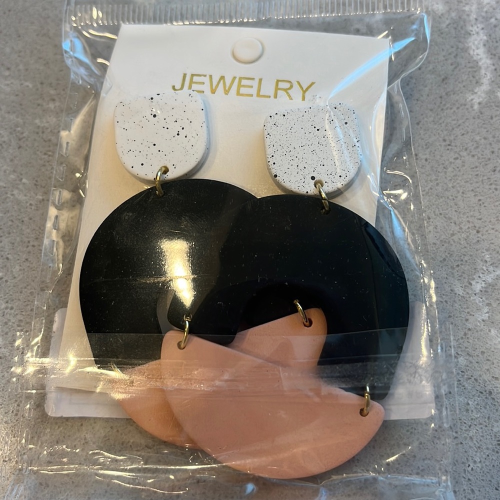 Clay earrings